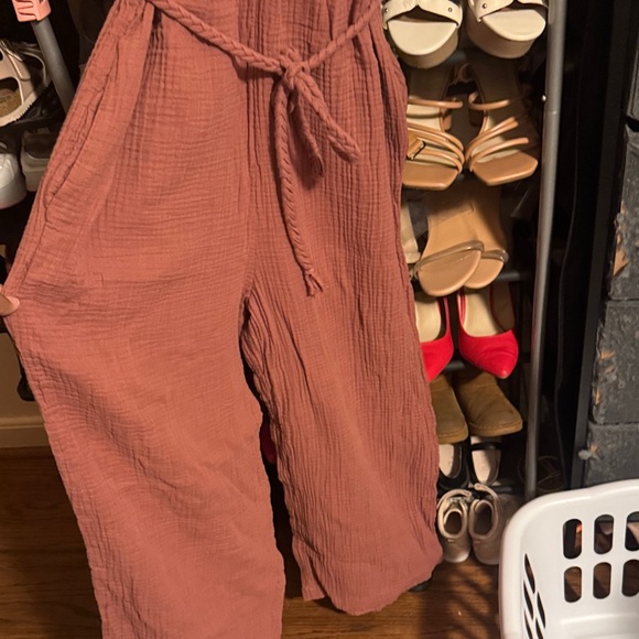 Universal Thread Rust Jumpsuit - Picture 2 of 2